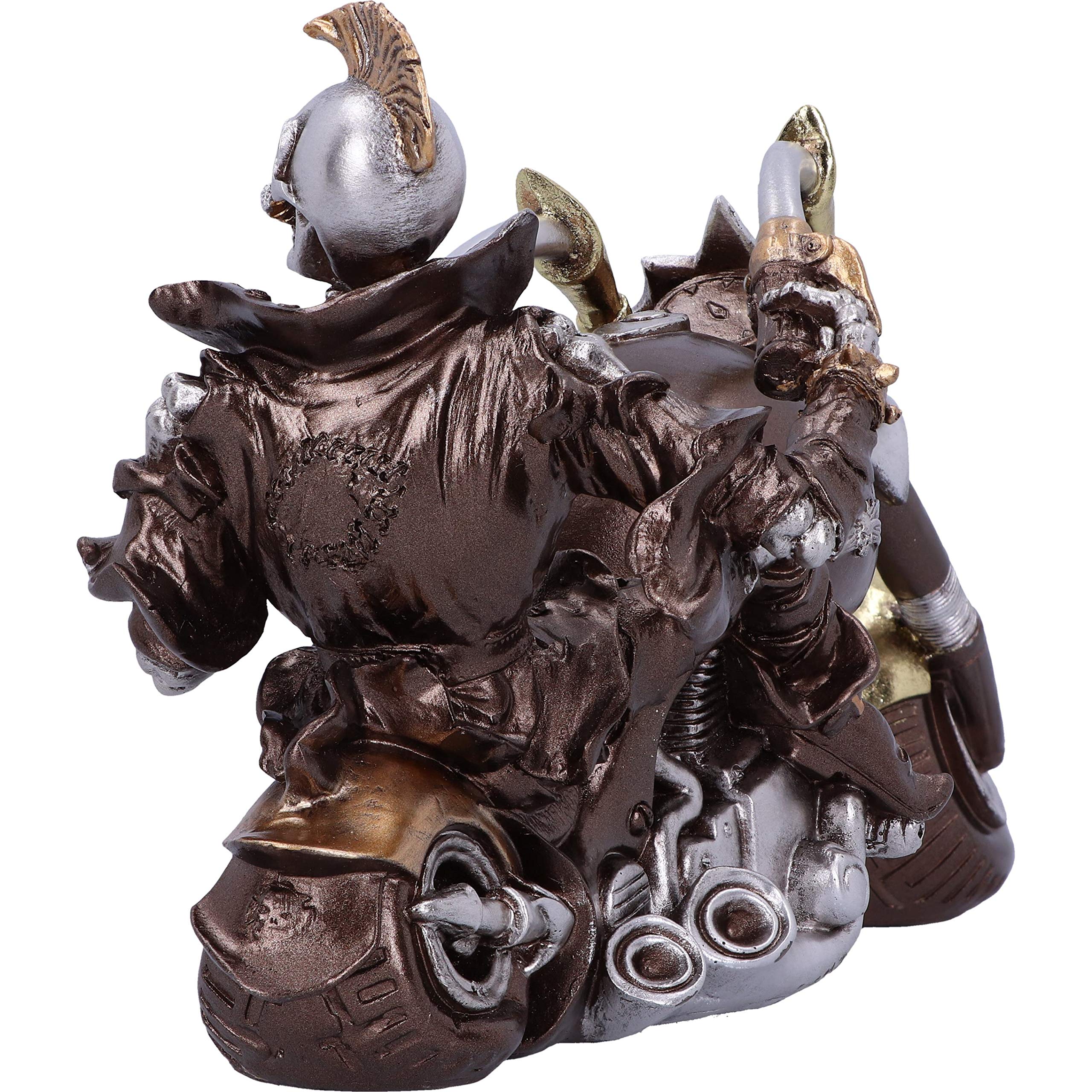 珍品 三輪車 スチームパンク 遊び心満載なアート仕様 インダストリアル Amazon.co.jp: Nemesis Now ホイール・オブ・スティール 29cm スチーム