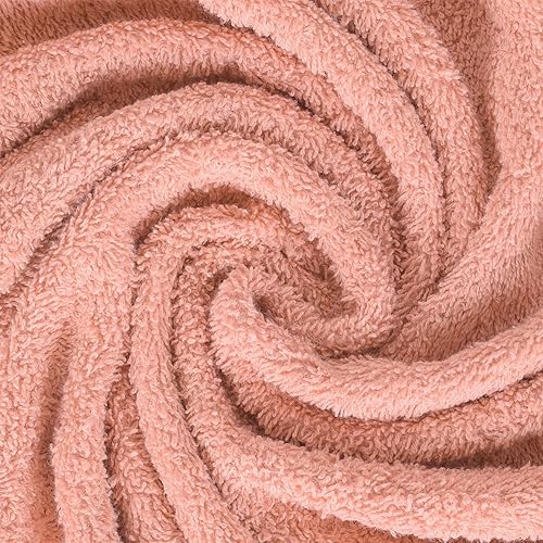 Miniatura 2 de A2Z Lujosa toalla de mano 100% algodón rosa rubor 500 GSM suave absorbente (20.1 x 31.9 in)