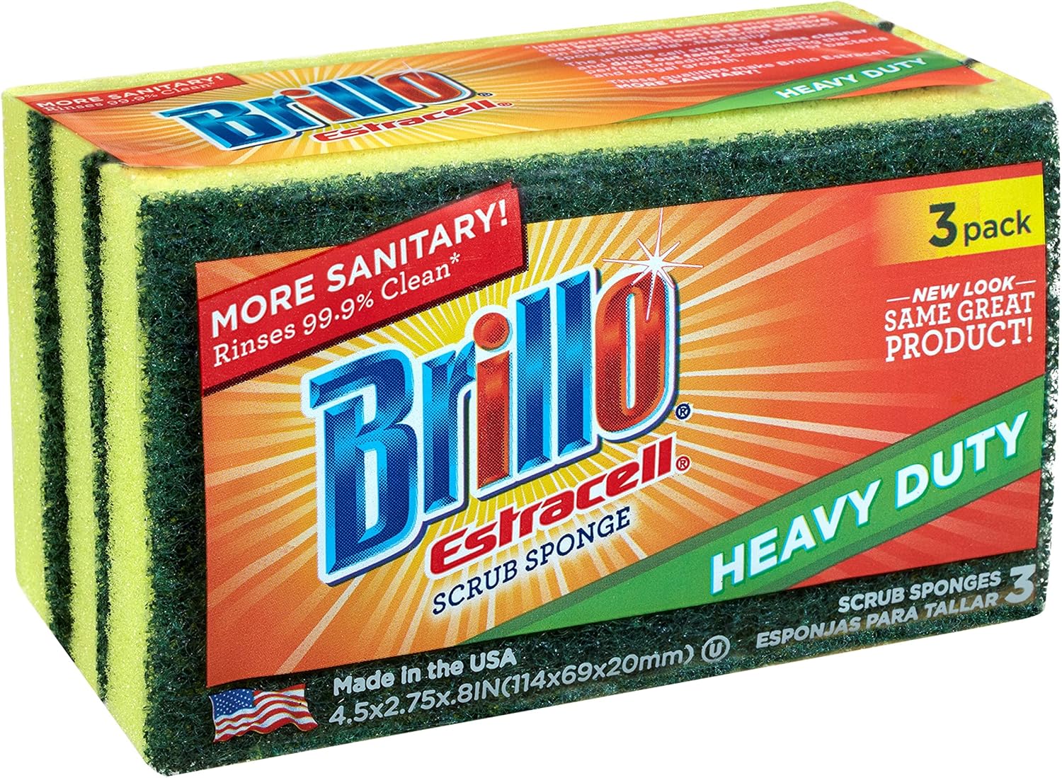 Estracell Heavy-Duty Scrub Spon
