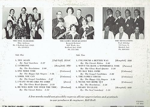 Miniatura 2 de Southern Indiana Gospel - Vinyl LP Record