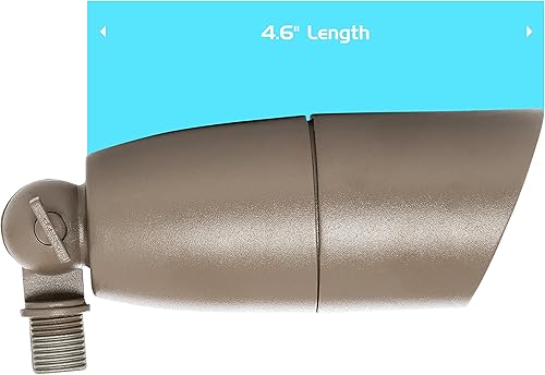 Miniatura 2 de Westgate Luz LED impermeable para paisaje, iluminación de seguridad direccional ajustable para patio, terraza, jardín, camino, área de piscina,