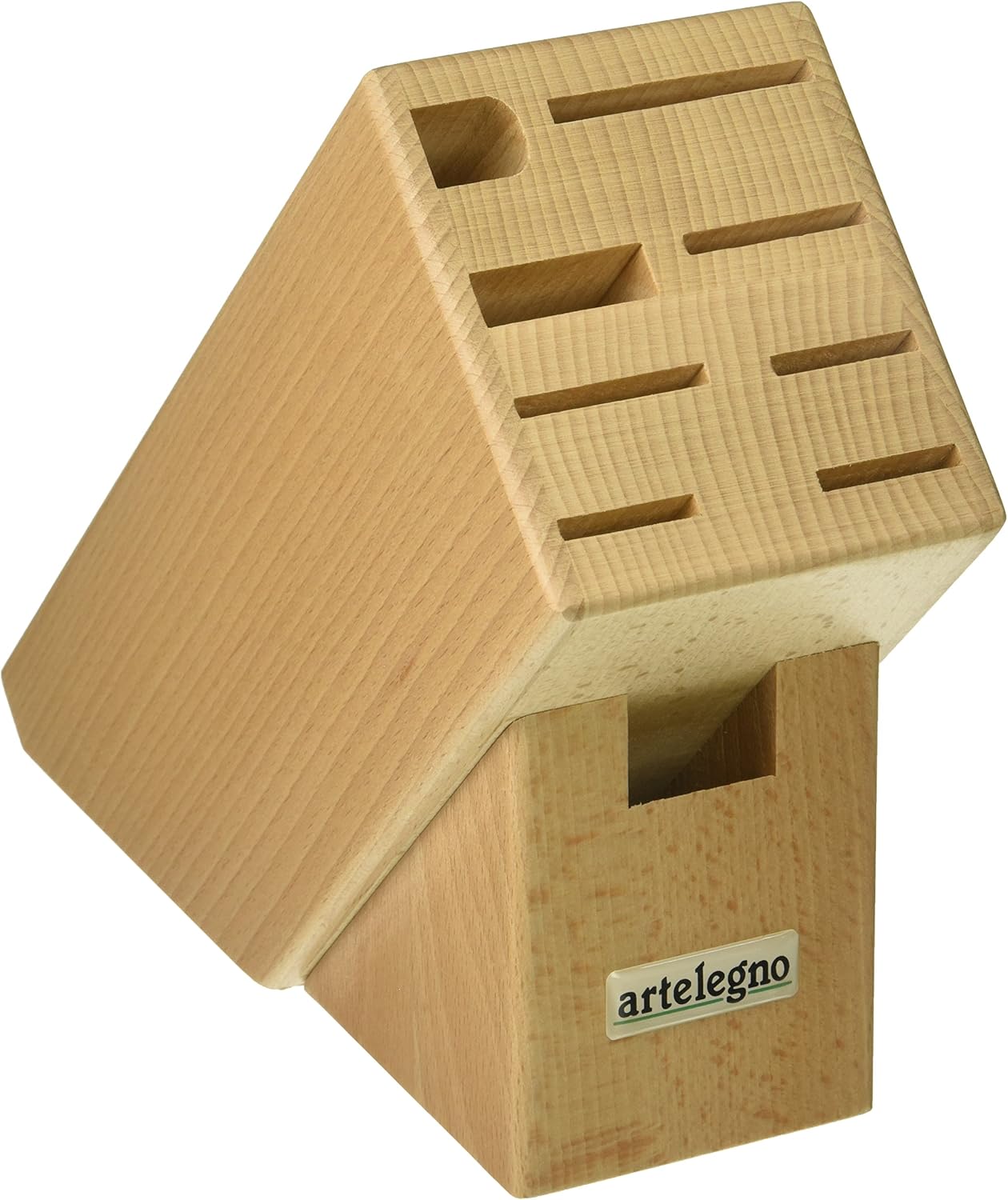 Arte Legno 13 Knife Block, Brown Amazon.co.uk Home & Kitchen