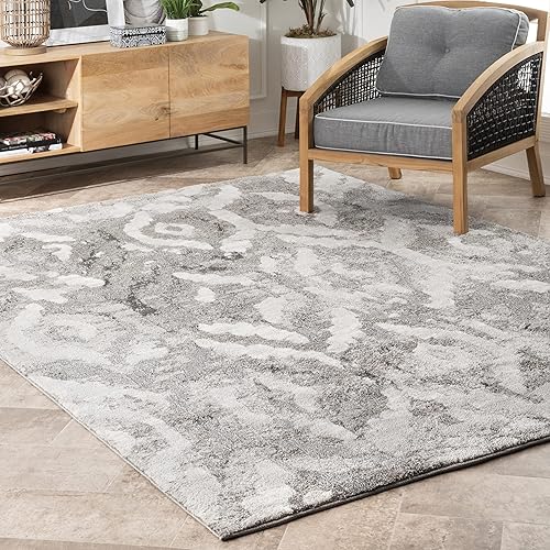 nuLOOM Malia - Alfombra de pasillo con diseño de enrejado con piedras preciosas sombreadas, 2 pies 8 pulgadas x 8