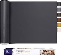 Vista 43 de Kit de Cinta de Parche para Reparación de Cuero, Reparación de Cuero Autoadhesiva para Muebles, Sillón, Sofá, Asientos de Auto, Silla de Oficina