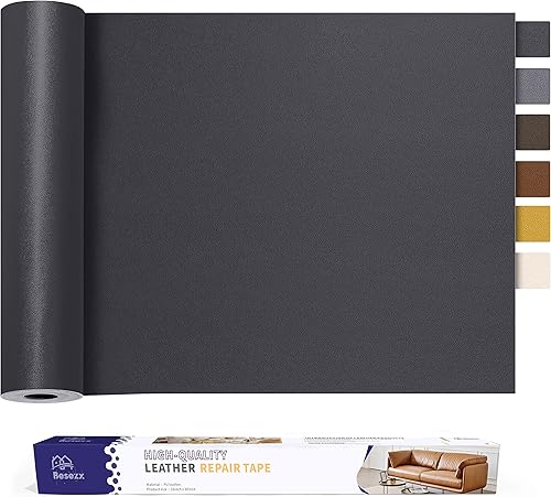 Miniatura 43 de Besezx - Kit de reparación de cuero, 1 unidad, rectangular, estilo tradicional, autoadhesivo, impermeable, resistente al desgaste, resistente a