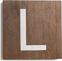 Vista 85 de Stiles Letras en Azulejos, Decoración de Pared, Letras de Crucigrama de Madera para Sala de Estar, Comedor, Cocina o Dormitorio, Letreros Familiares