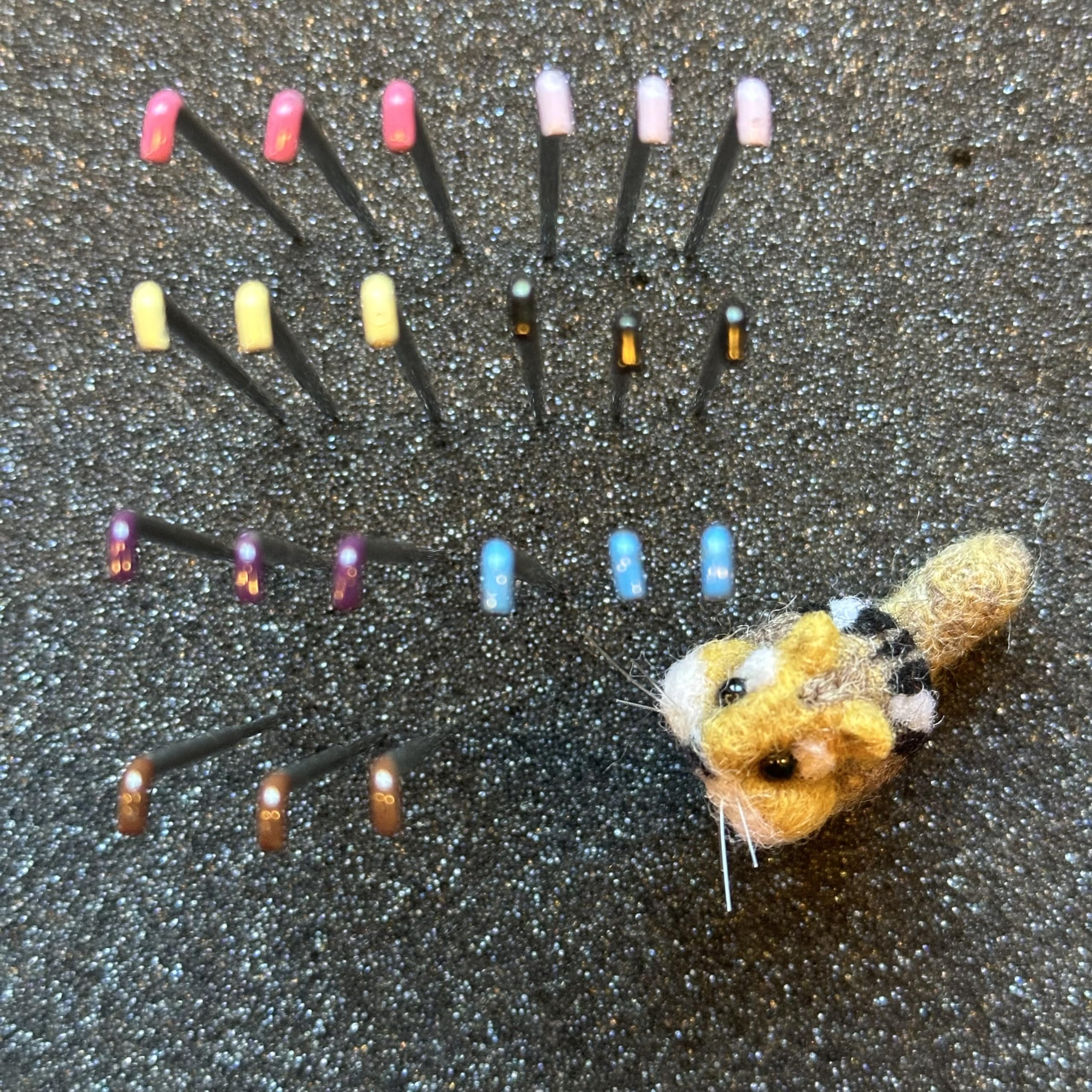 heidifeathers 'Fast Felting Mix' Felting Needles - Mixed Fast Felting Needles - Including Twisted, Star and Star Twisted