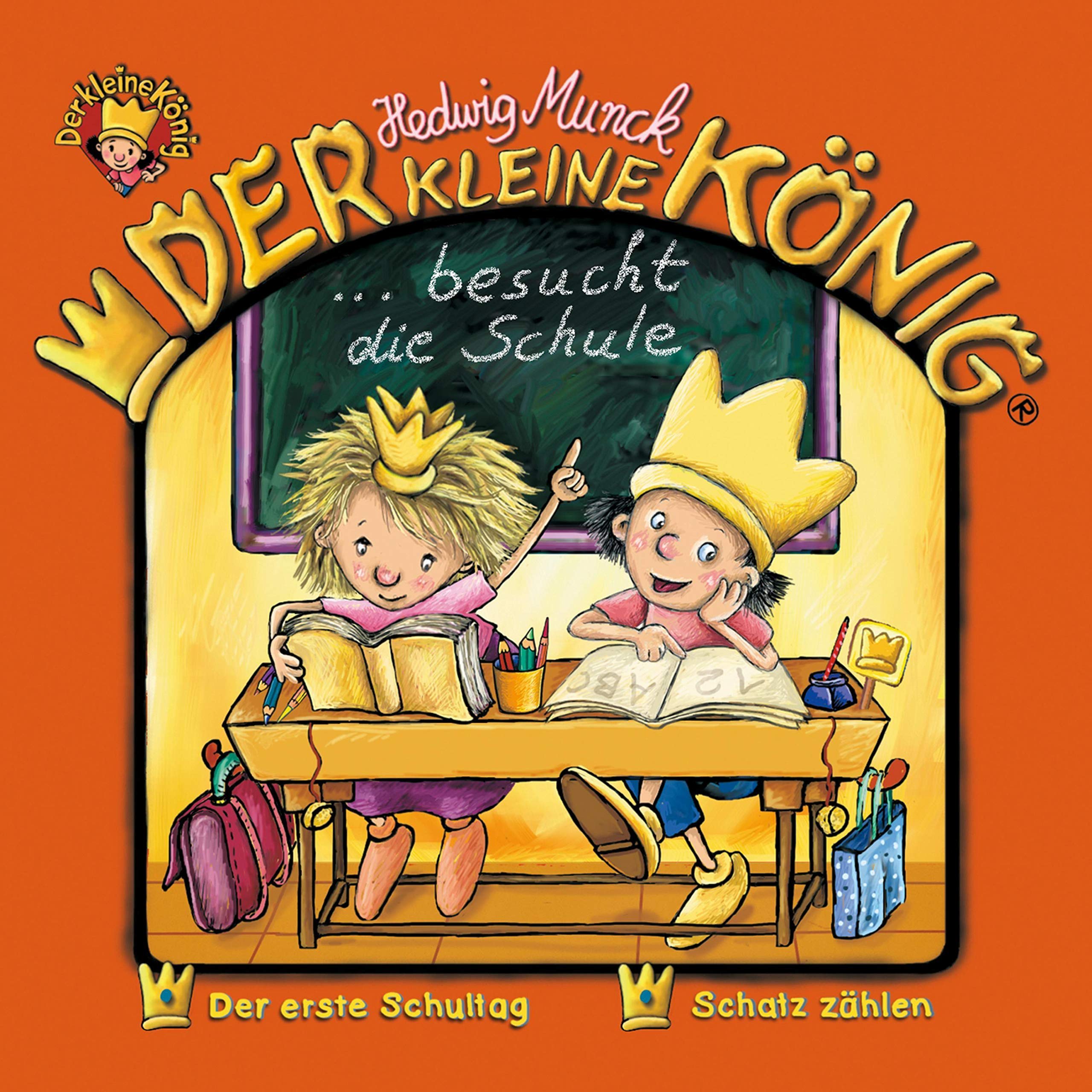 Cover art for Der kleine König besucht die Schule