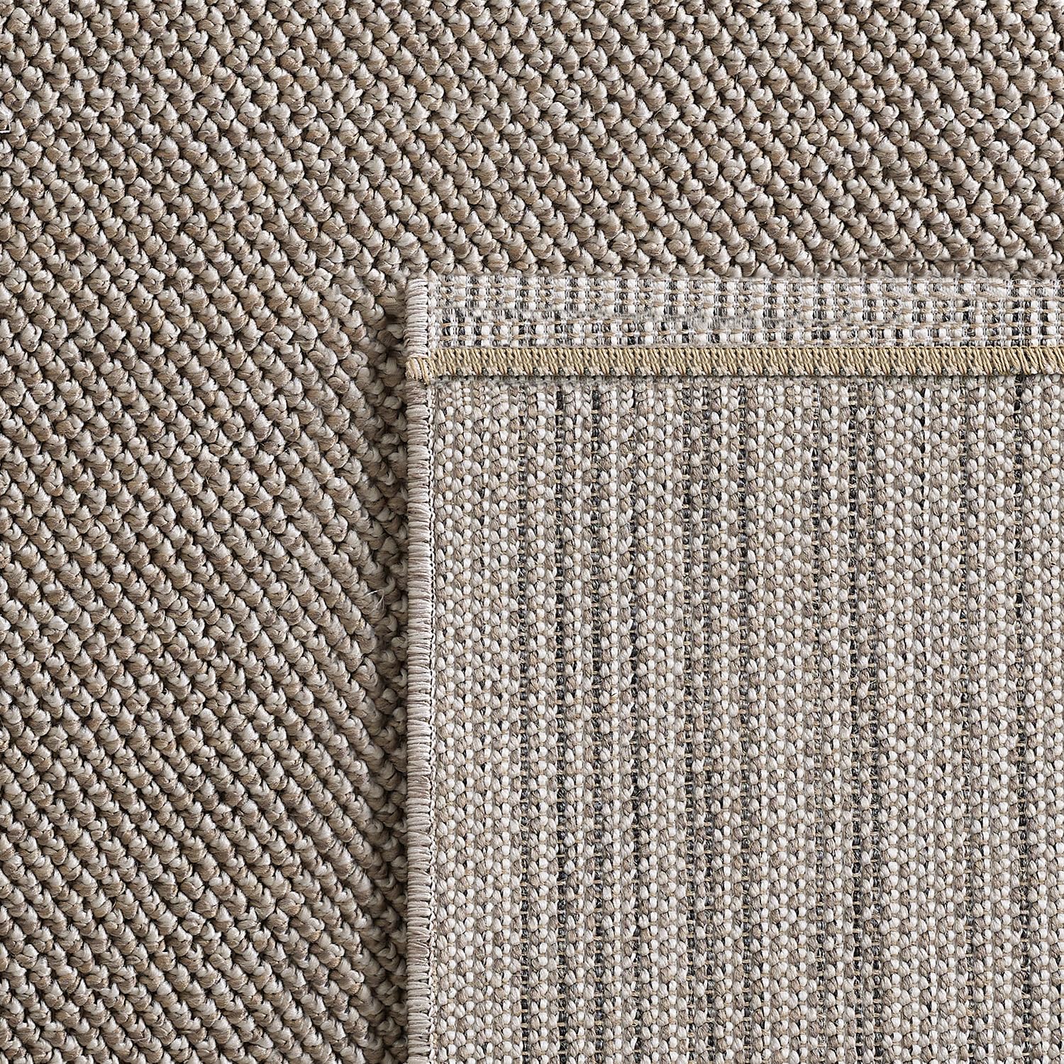 Carpetsale24 Alfombra Salon Pelo Corto 200x300 (200x290 cm) Marrón - Alfombras de Habitacion duradera y robusta, Decorativa Cut-Loop, estructura jaspeada - Moderna Alfombra Dormitorio, Alfombra Cocina