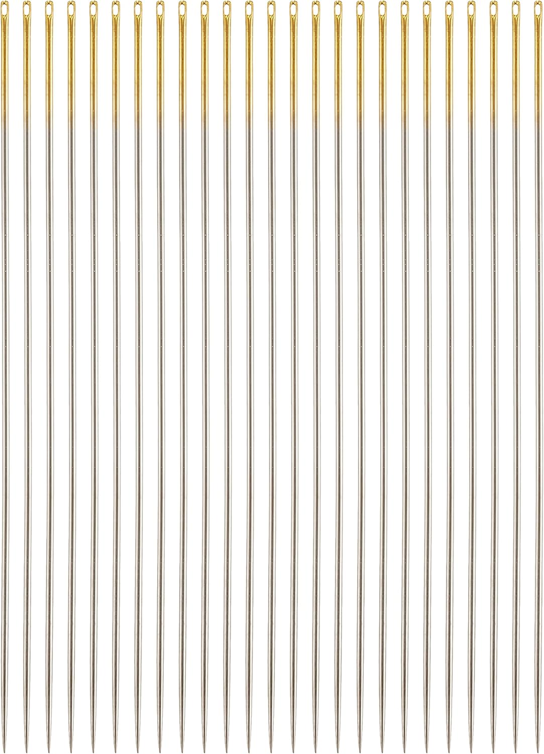 クロバー(Clover) Hand-Sewn Needles, 本体サイズ :太さ0.56mm×長さ54.5mm, Kinokuerishime 25 Count