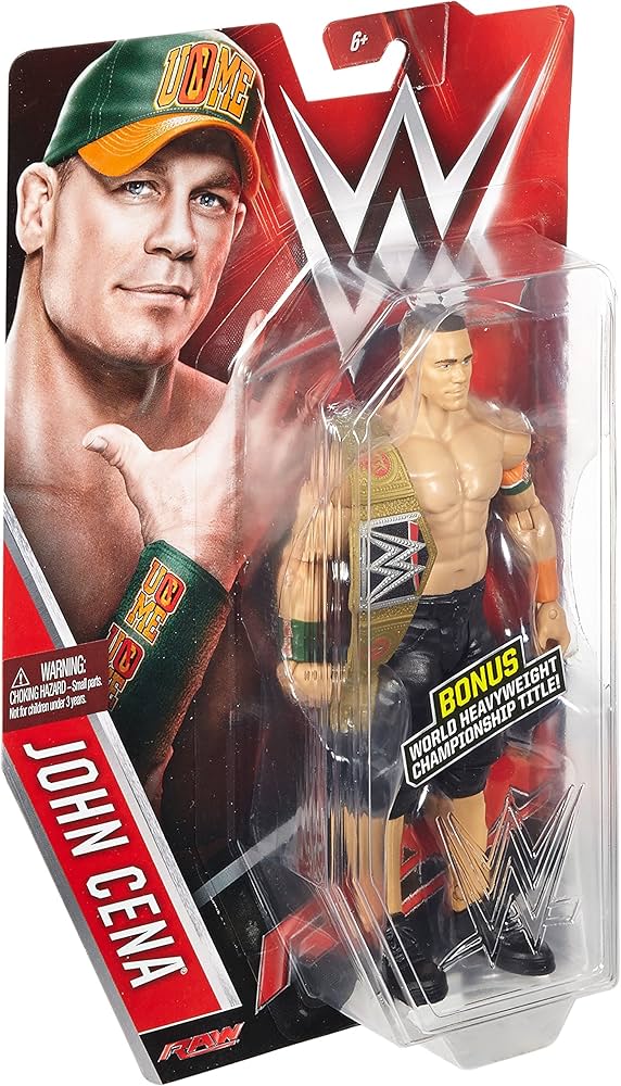 Amazon.co.jp: マテル ジョン・シナのフィギュア WWE ベーシック