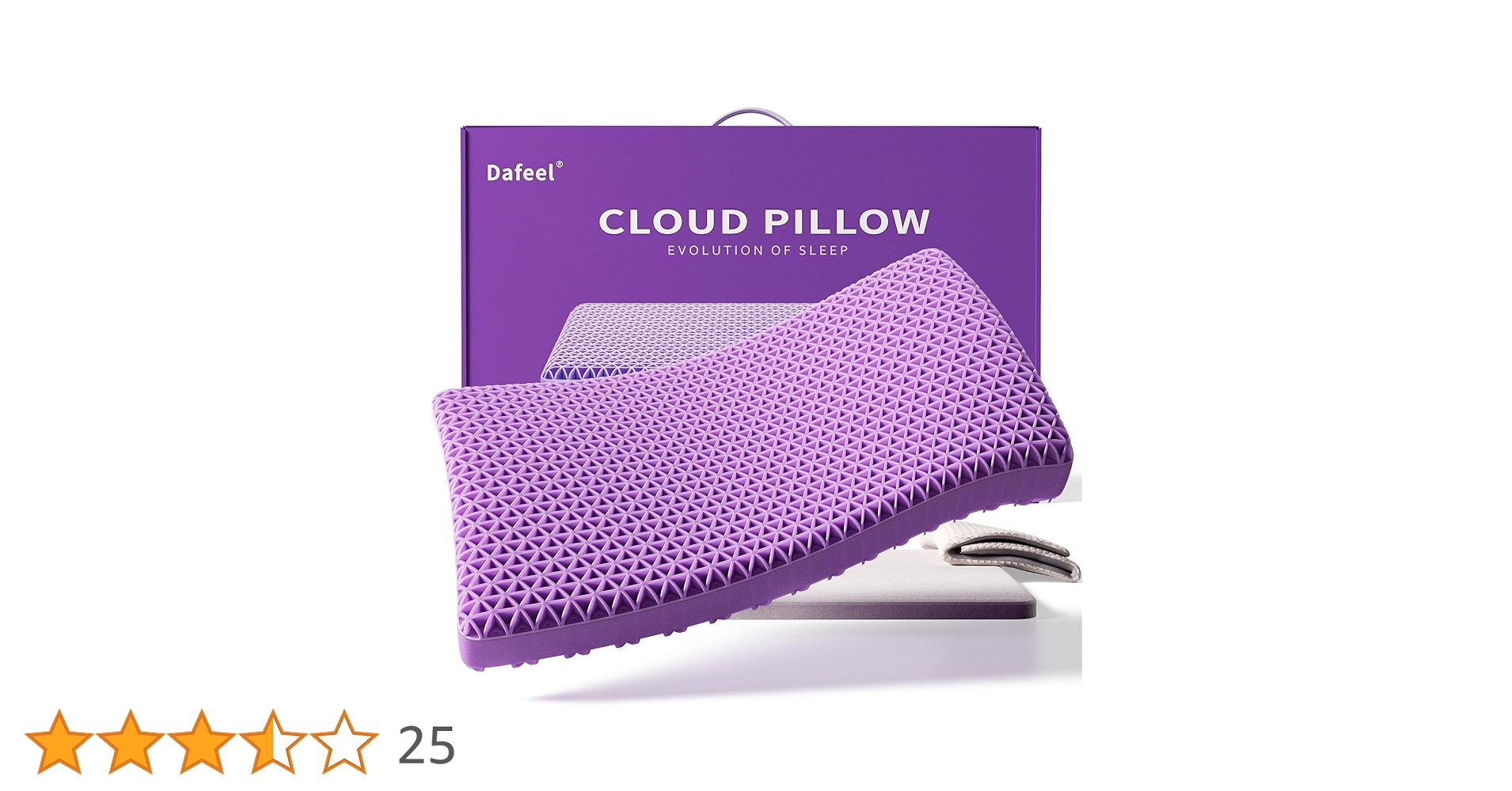 Amazon｜Dafeel 無重力ジェルピロー 枕 まくら 肩楽枕 低反発