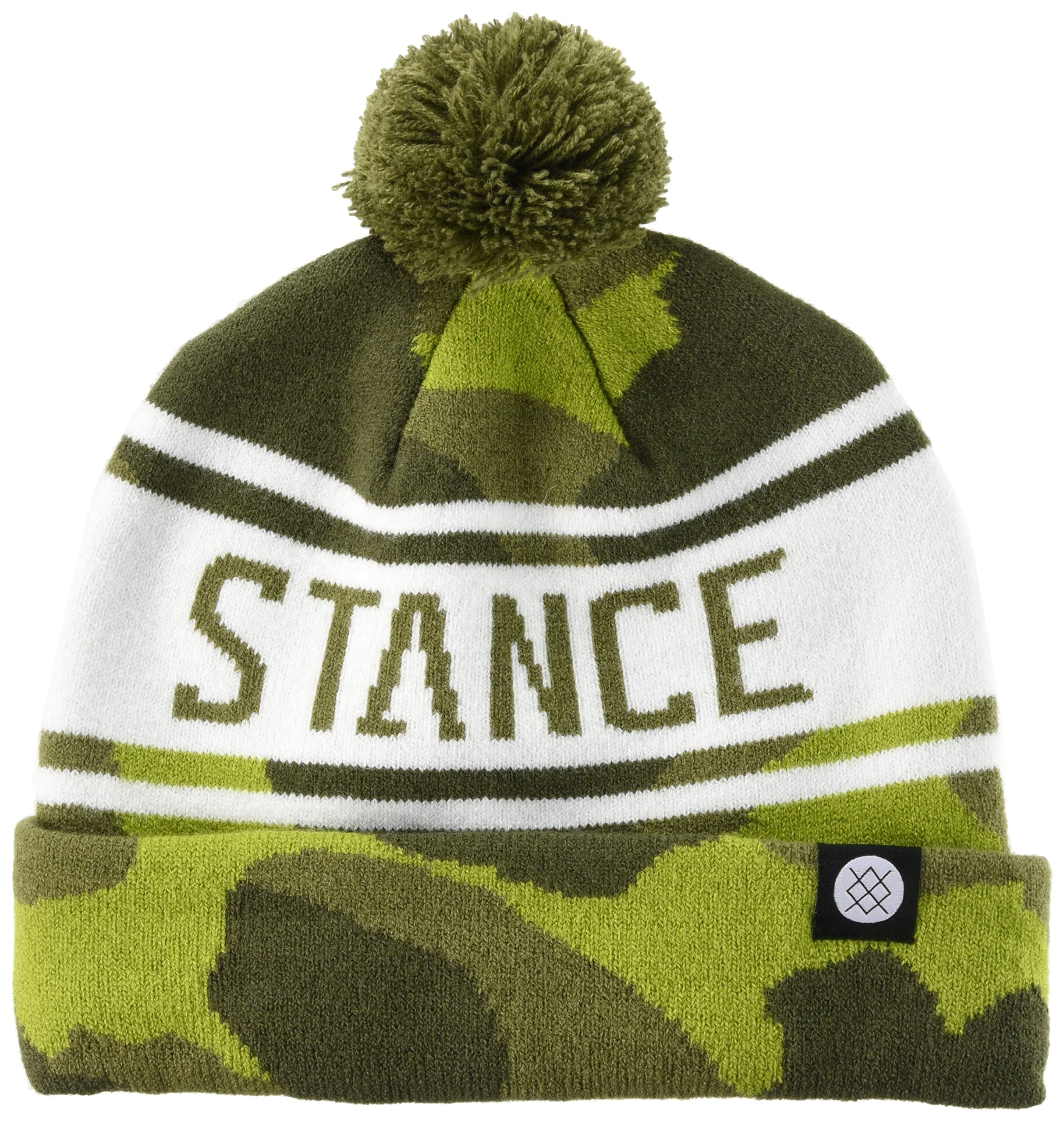 STANCE Camouflage Bobble Beanie Hat