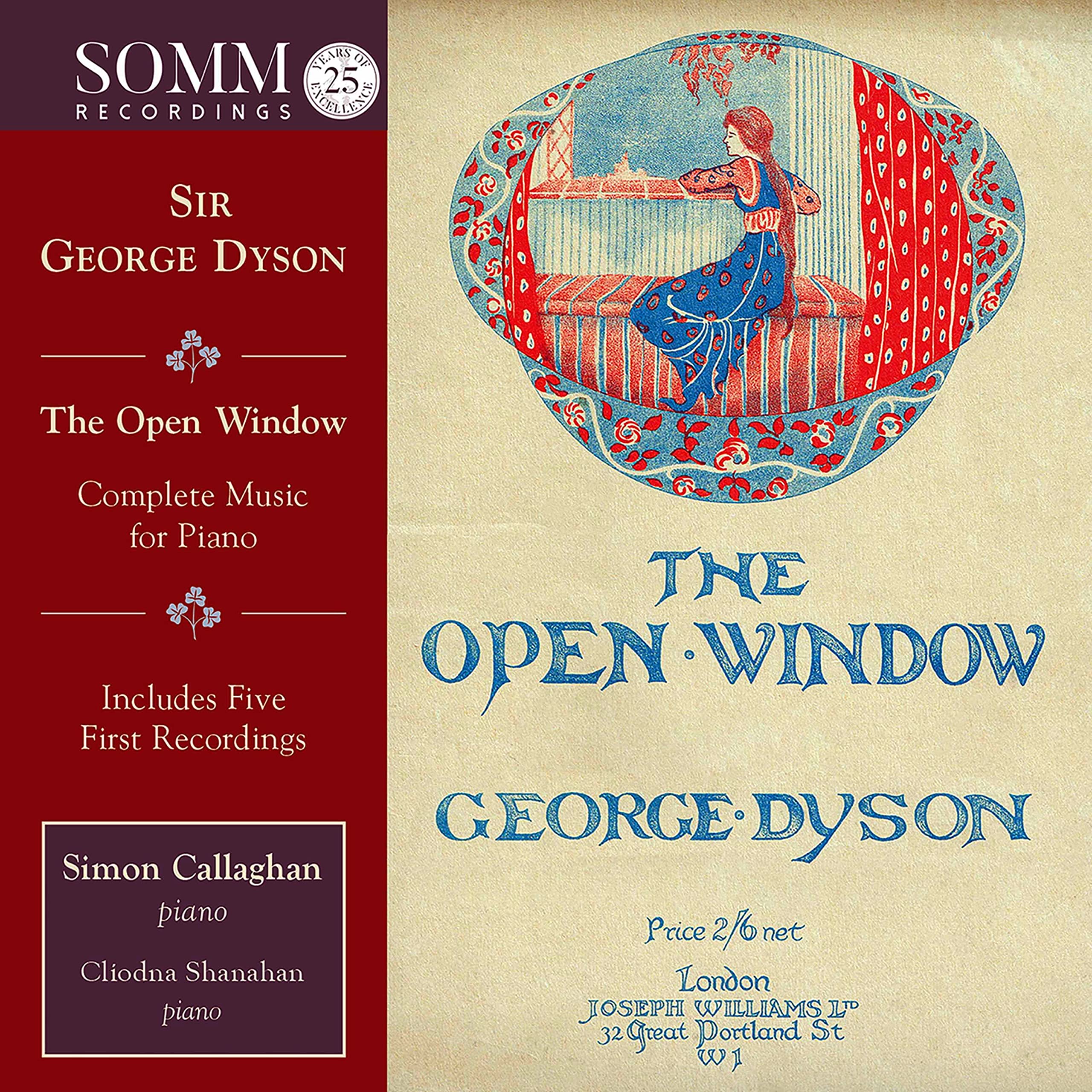 Sir George Dyson: 'The Open Window' - Complete Music for Piano