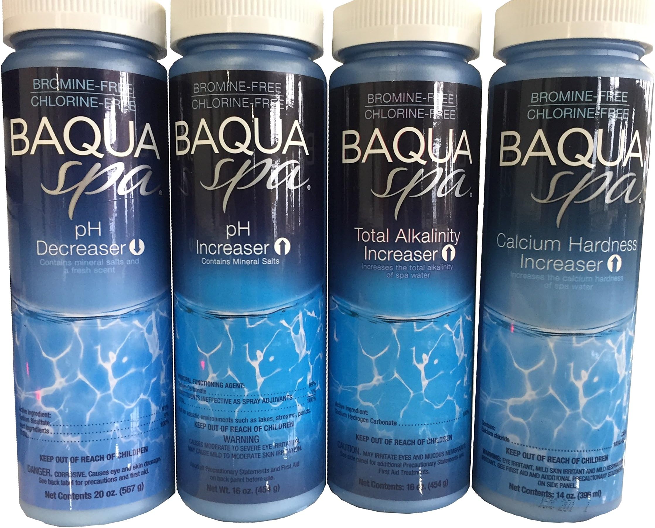 Baqua Spa Water Balancers with 3 Insparation 1/2 oz Sampler Packs