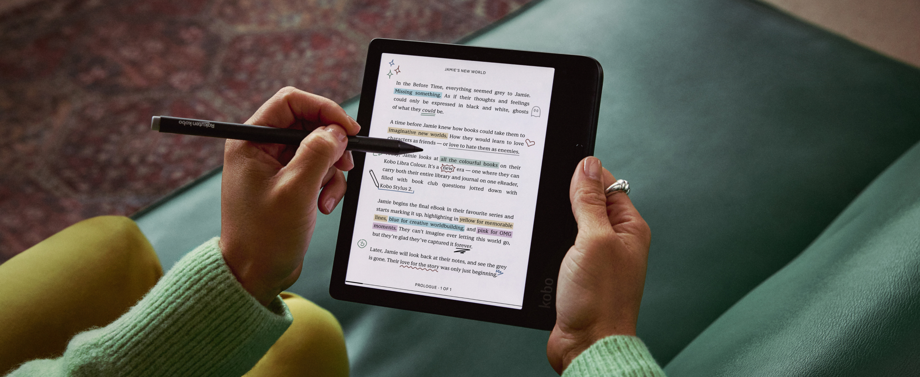 Amazon.com: Kobo Libra Colour | eReader | 7” Glare-Free Colour E