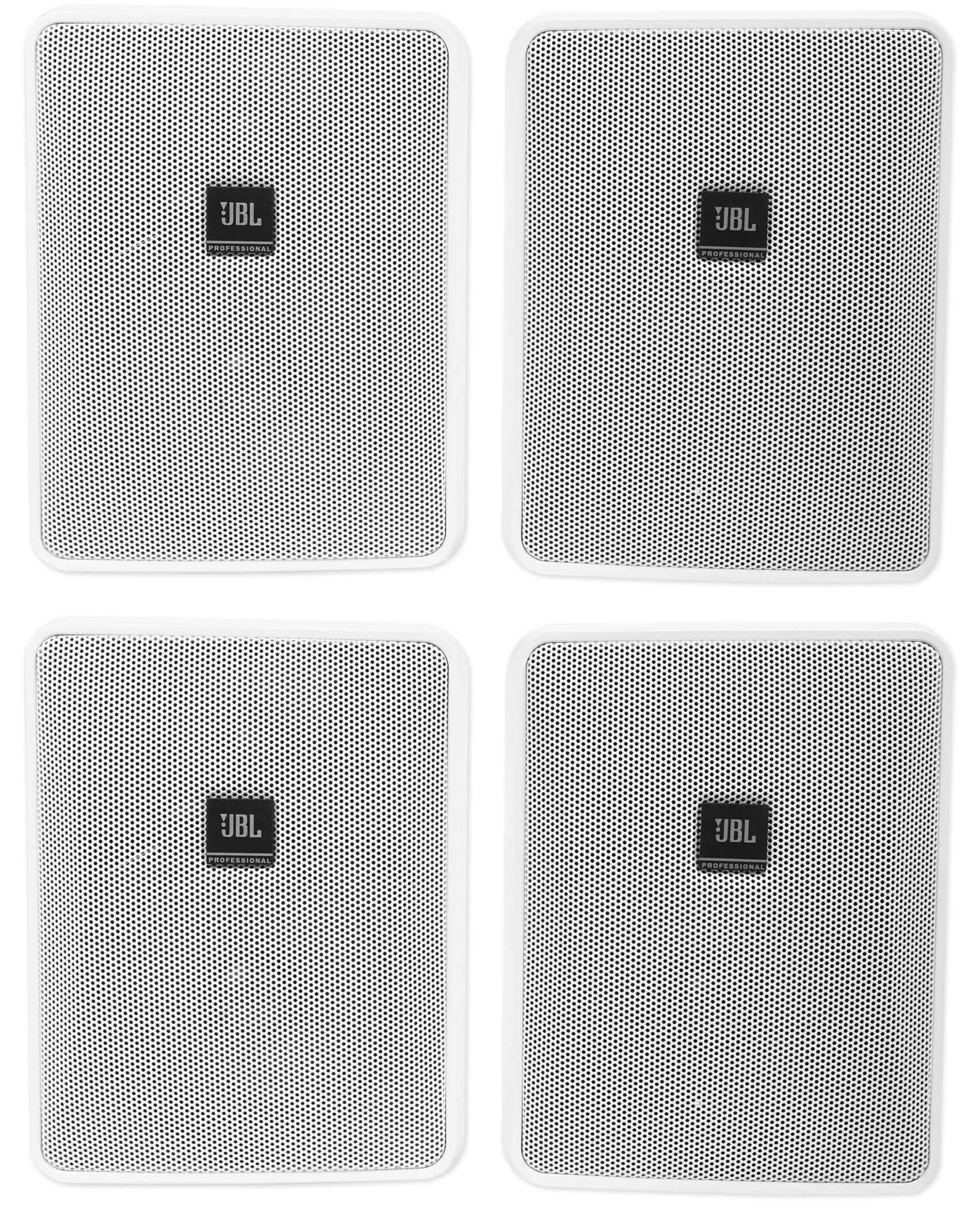 Audiosavings Bundle: (4) JBL Control 25-1-WH 5.25