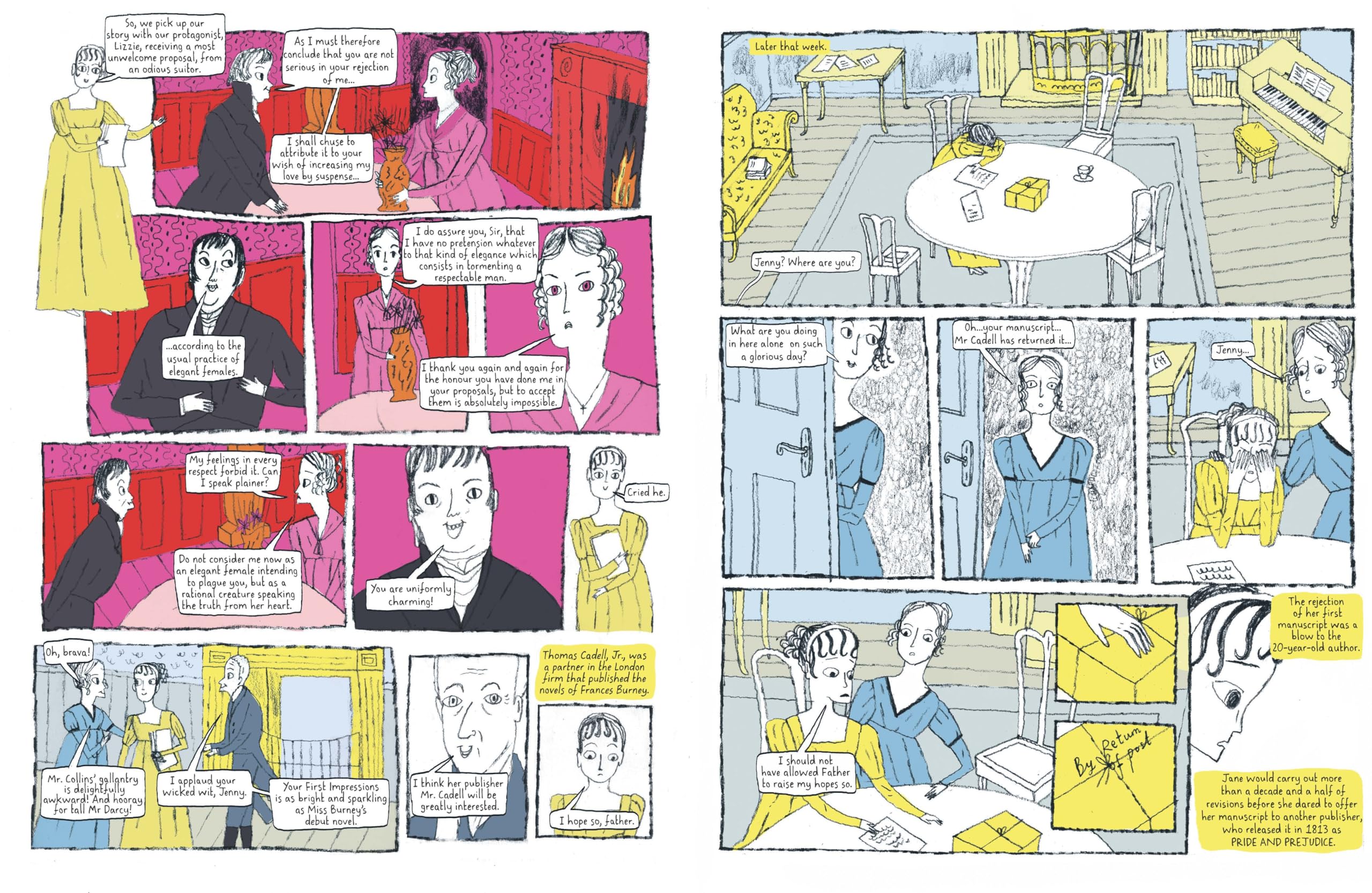 The Novel Life of Jane Austen: A Graphic Biography - Image 7