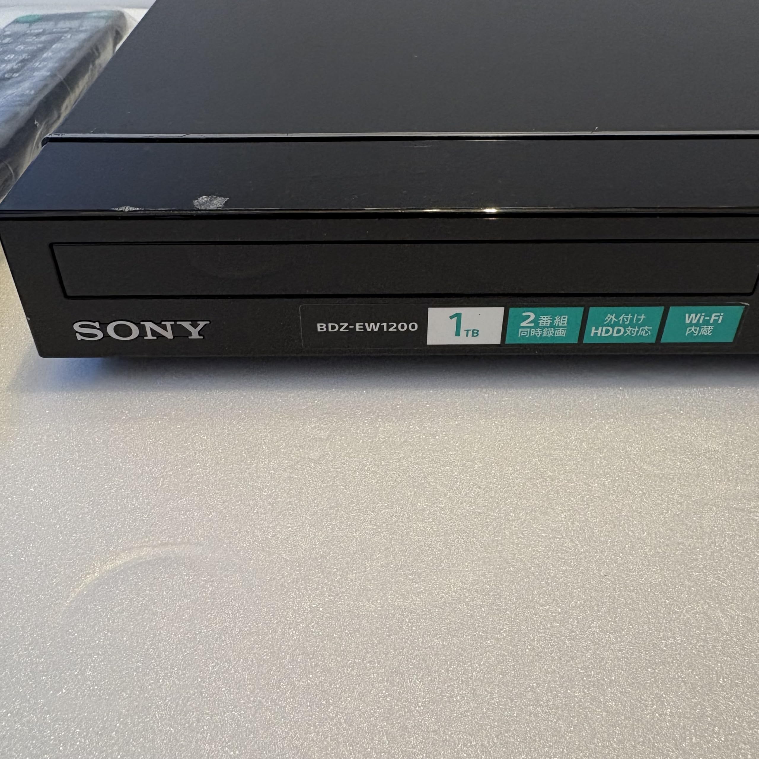 SONY BDZ-EW1200／1T×2番組＋Blue-lay＆DVDレコーダー Amazon.co.jp: SONY 1TB 2チューナー ブルーレイレコーダー BDZ