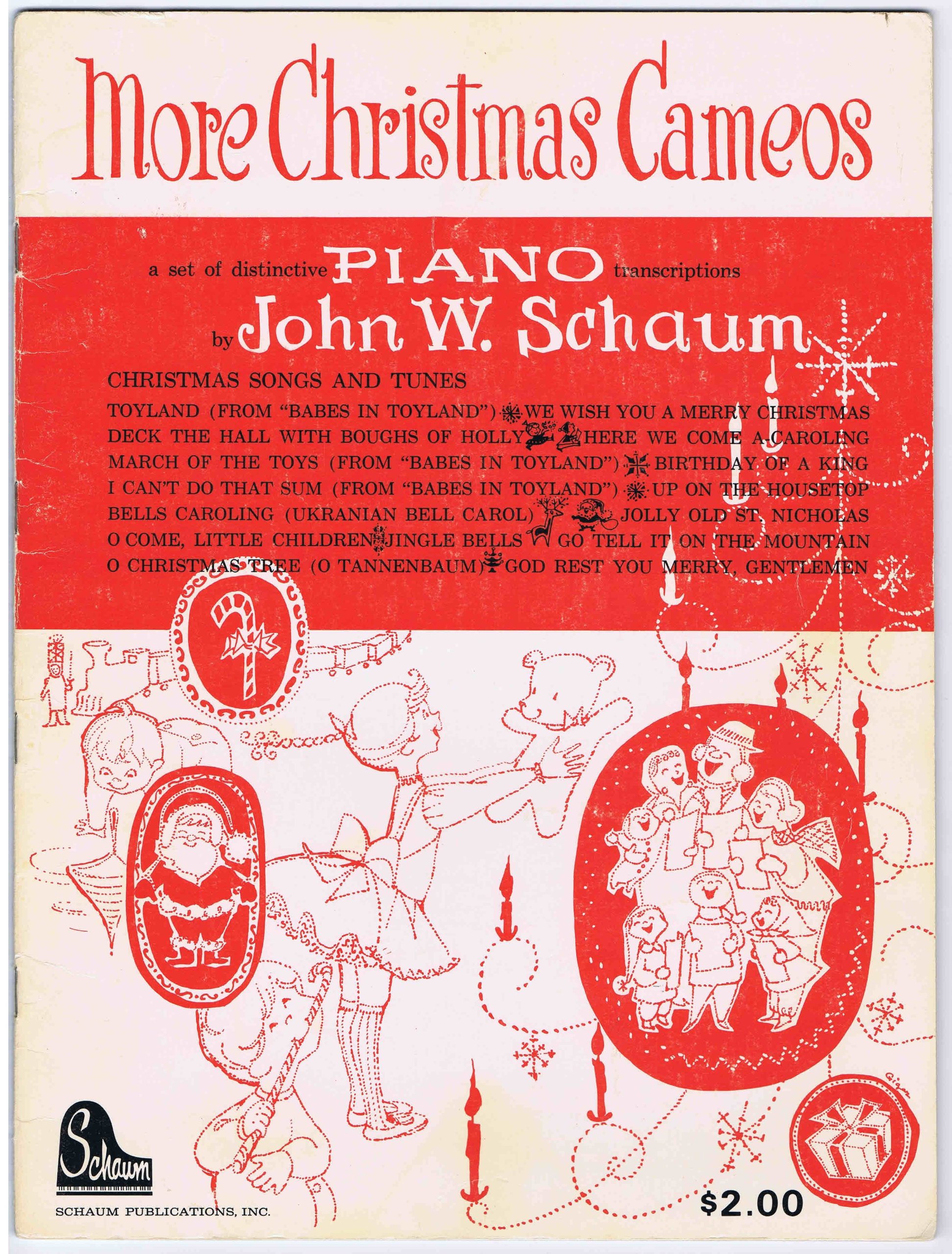 More Christmas Cameos: A set of distinctive piano transcriptions