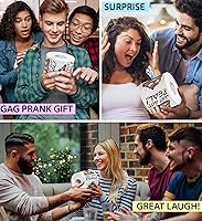 Vista 4 de Printed TP Just Got Real - Papel higiénico impreso para regalo, divertido rollo de papel higiénico para broma, sorpresa, decoración de baño, regalo