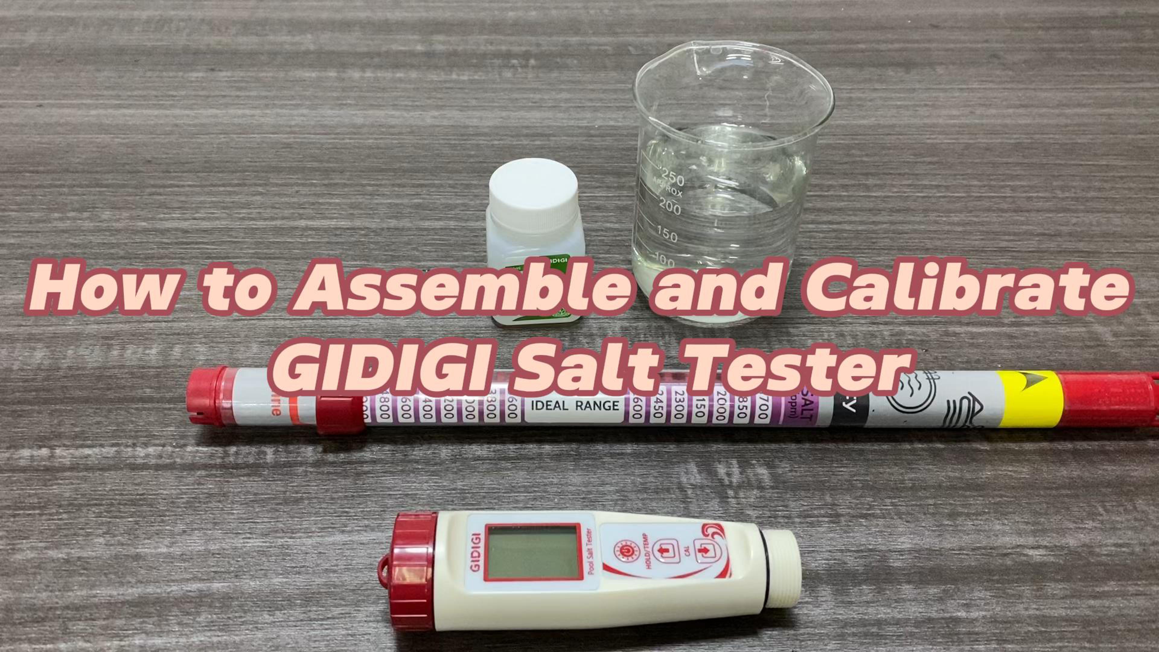 Image of Digital Pool Salt Tester Long Probe Salinity Meter for Saltwater | Pool 13in Long Probe, 0-5000PPM, Accurate Salt Test Kit Truncheon for Hot Tub,Spa, Freshwater Fish Tank, Koi Pond