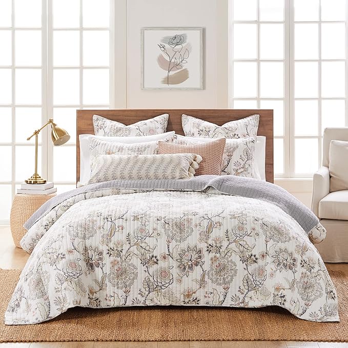 Levtex Home Ophelia Quilt Set King Quilt and Two King