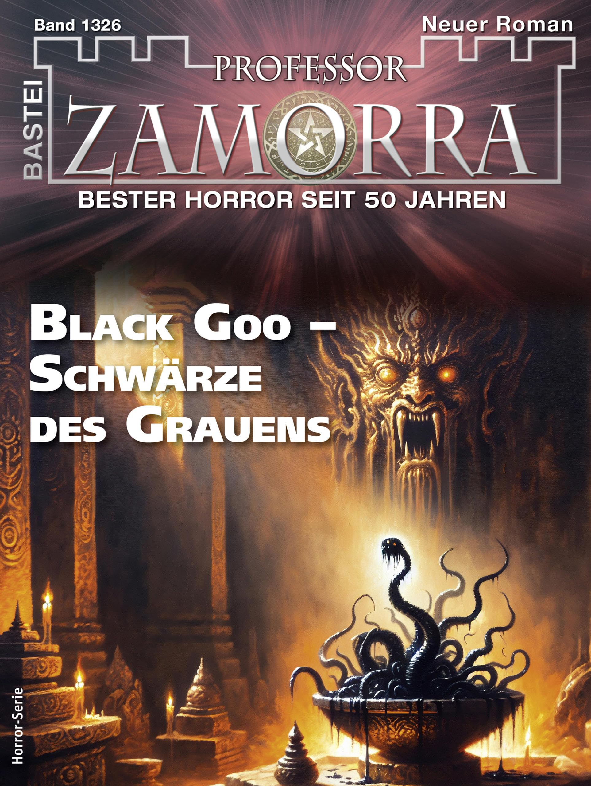 Cover of Professor Zamorra, #1326: Black Goo – Schwärze des Grauens