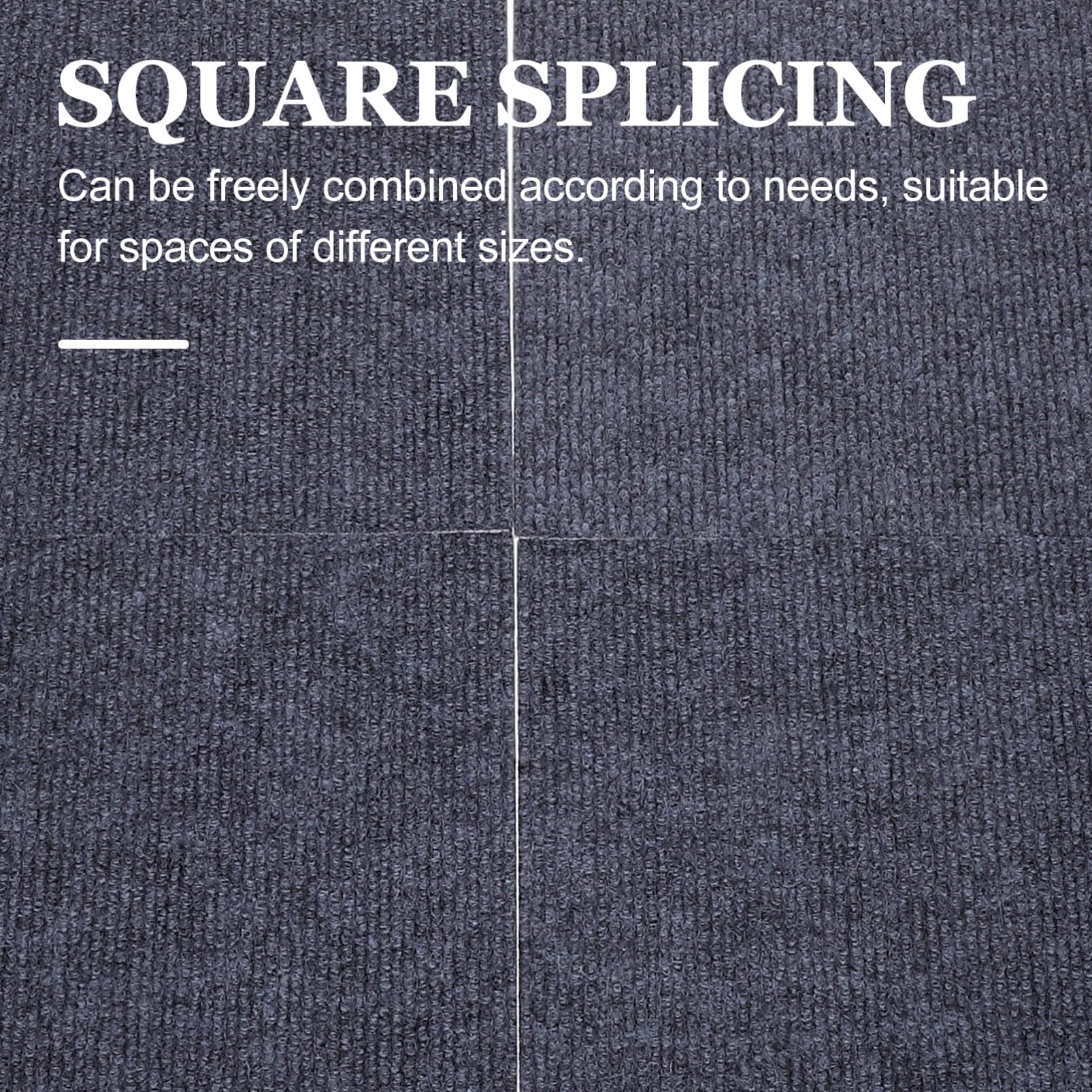 IWOWHERO 10pcs Splicing Mat Floor Mats Carpet Area Rugs Floor Tiles Flooring Tiles Play Mat Playing Floor Pad Rug Tiles Protective Floor Mat Ceramic Tile Polyester (Polyester) Square