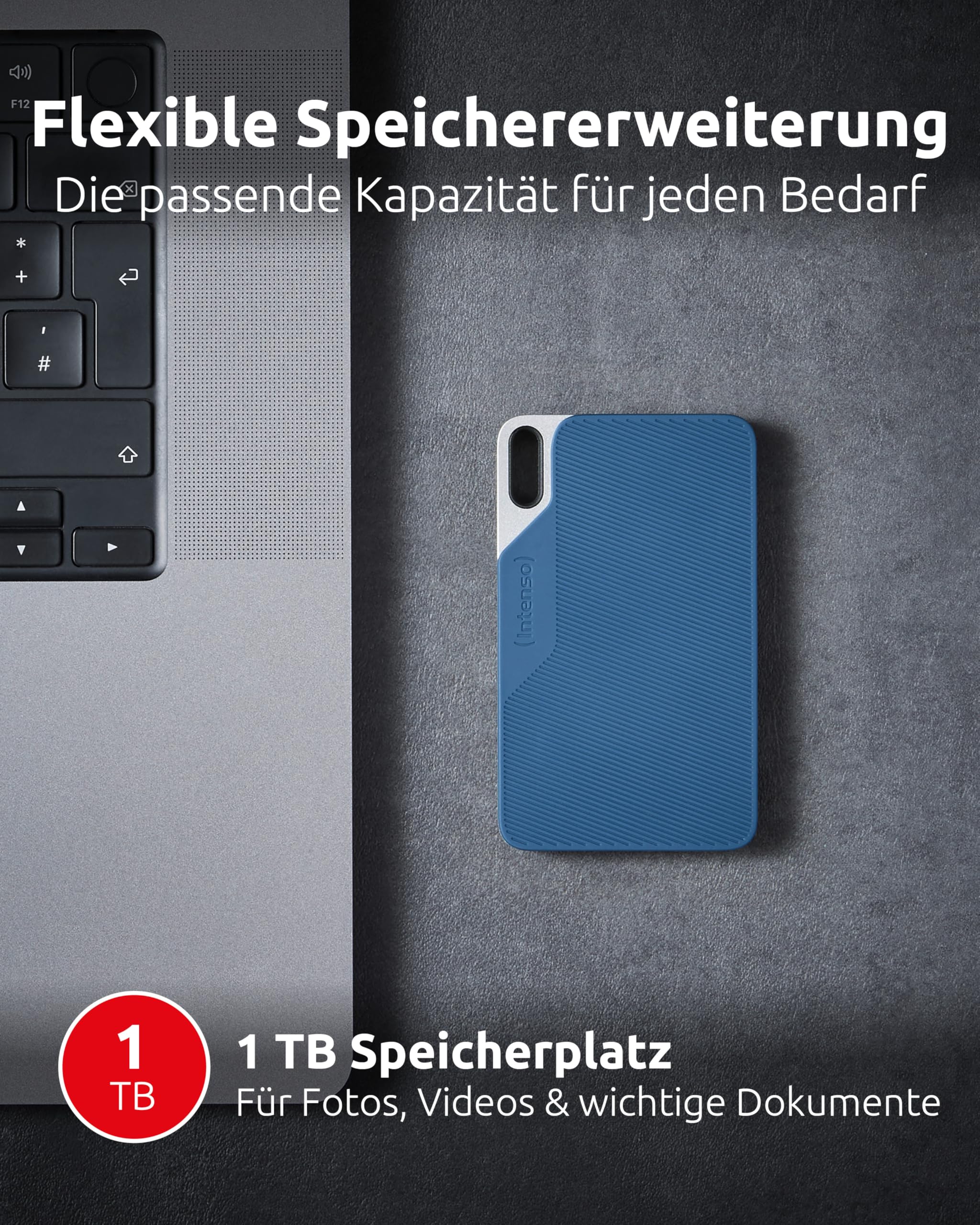 Intenso Externe SSD TX100 – USBen 1x1 (5 Gbps) 1 TB – Bild 3