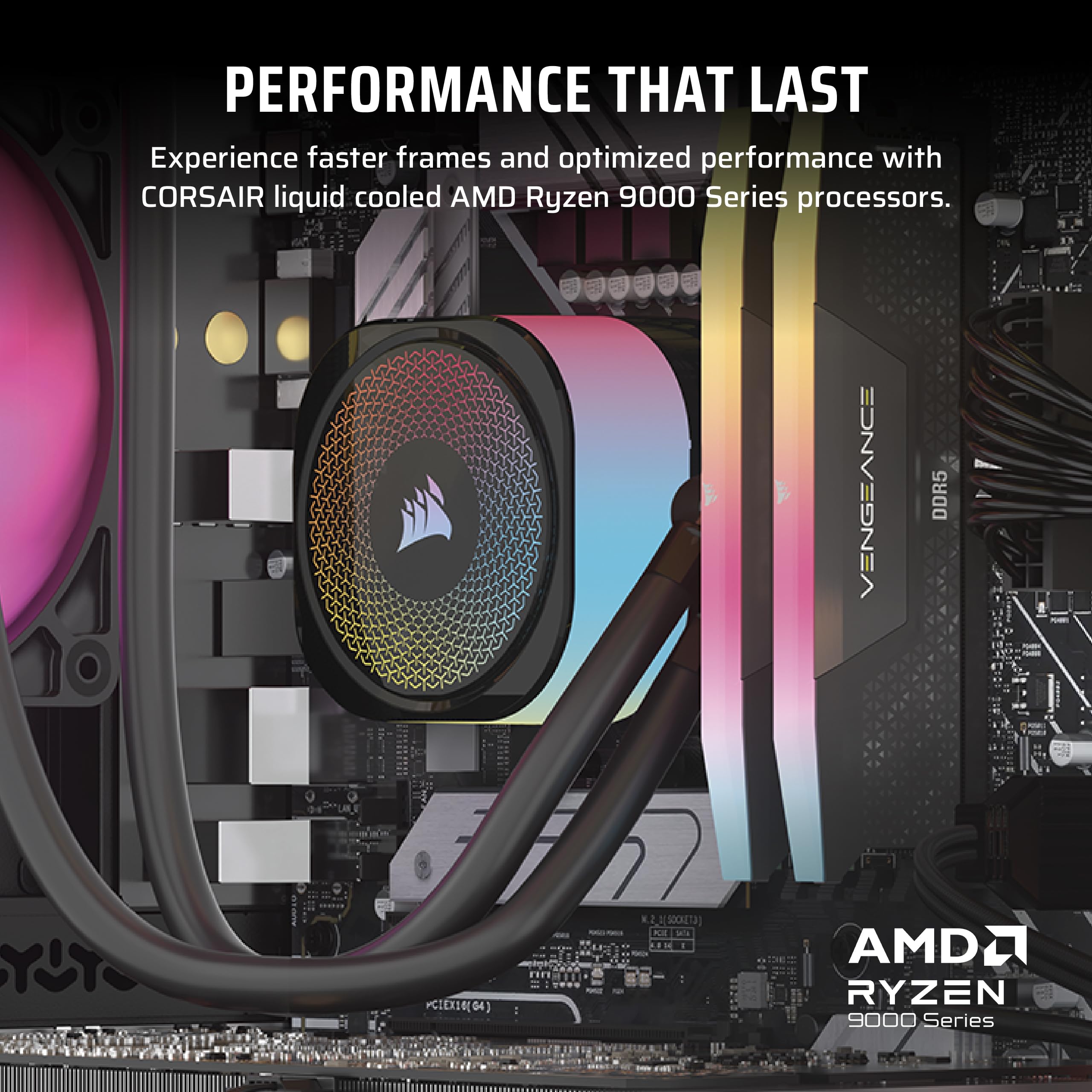 Amazon.com: Corsair Vengeance a7500 Gaming PC – Liquid Cooled AMD