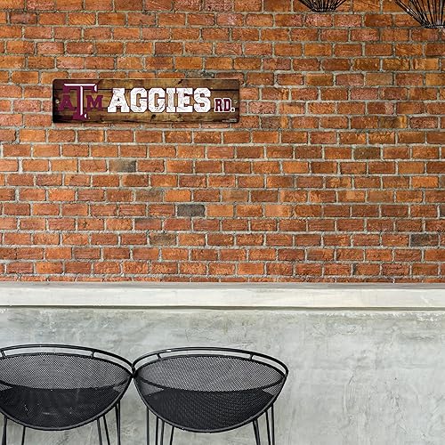 Miniatura 670 de Rico Industries Letrero de plástico de la NCAA de plástico de 4 x 16 pulgadas Color del