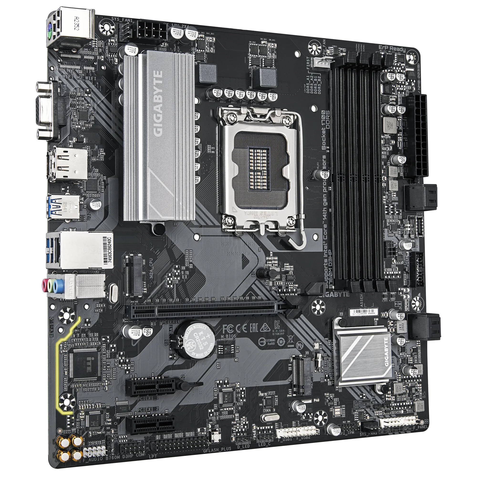 CPU i3 14100 GIGABYTE B760M D3H Amazon.com: GIGABYTE B760M D3HP Motherboard - 14th Generation