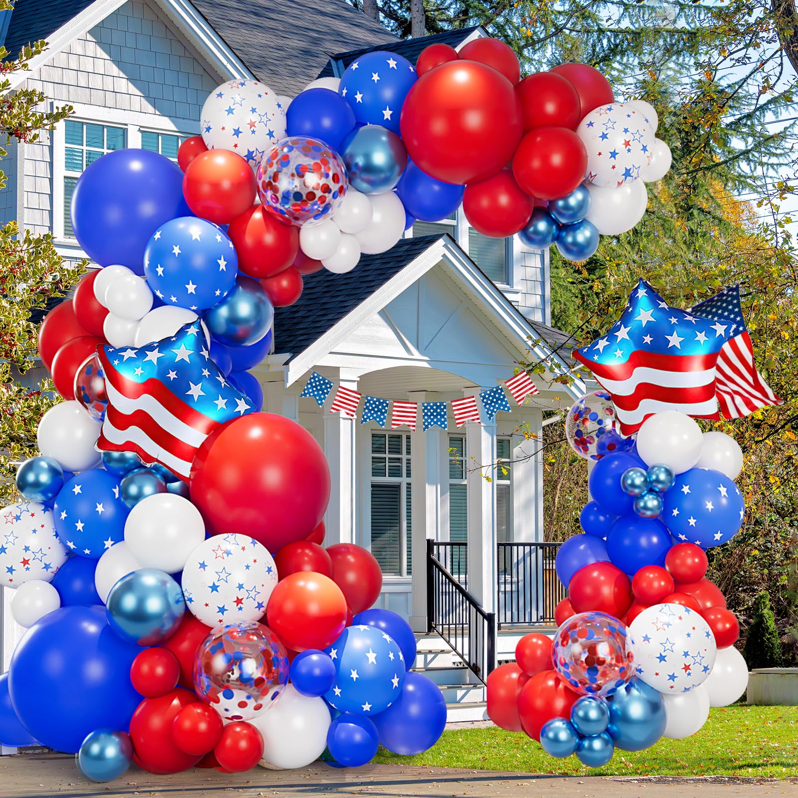 50% OFF Grcypa 4th of July Balloon Arch Kit