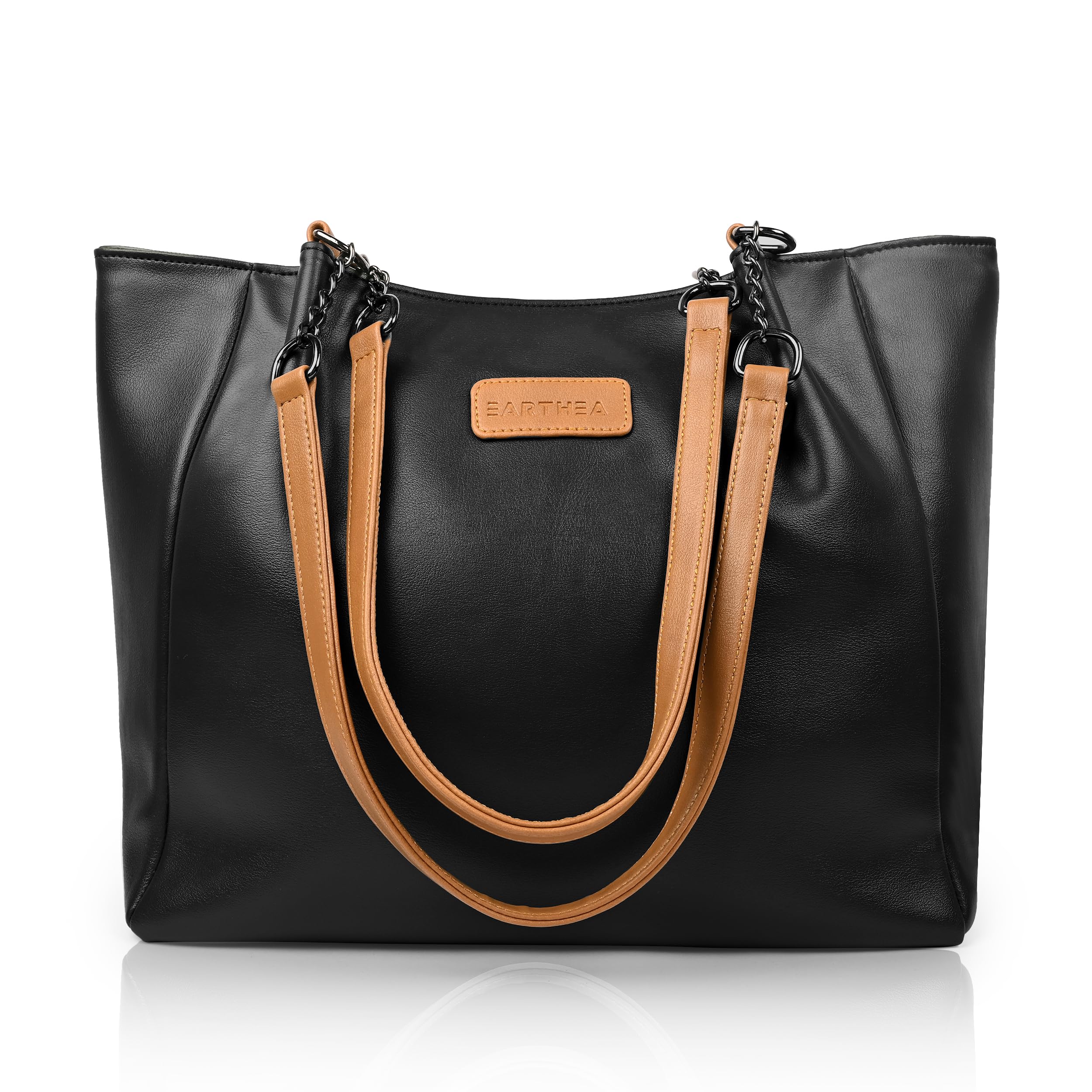 earthea Women's Black Tote Bag-picture-19