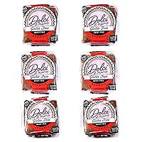 Vista 1 de Dolci di Maria Brownies de chocolate Snack sin gluten y lácteos 1 paquete de 6 brownies, 3.0 onzas cada uno