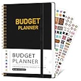 DOURA Monthly Budget Planner, Monthly Budget Book Planner with Expense Tracker Notebook, 5.5