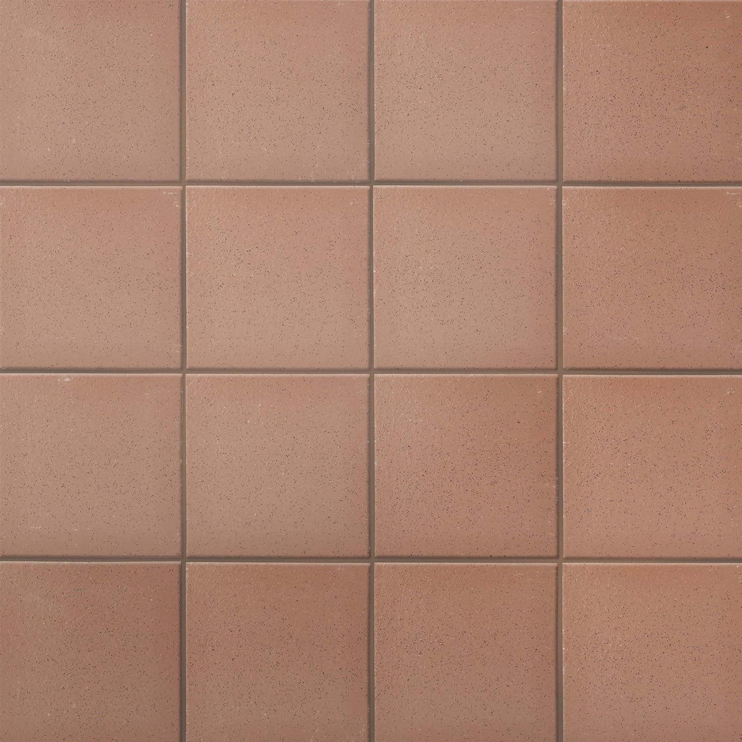 Lincoln Quarry Abrasive Mayflower Red 6" x 6" Ceramic Floor and Wall Tile