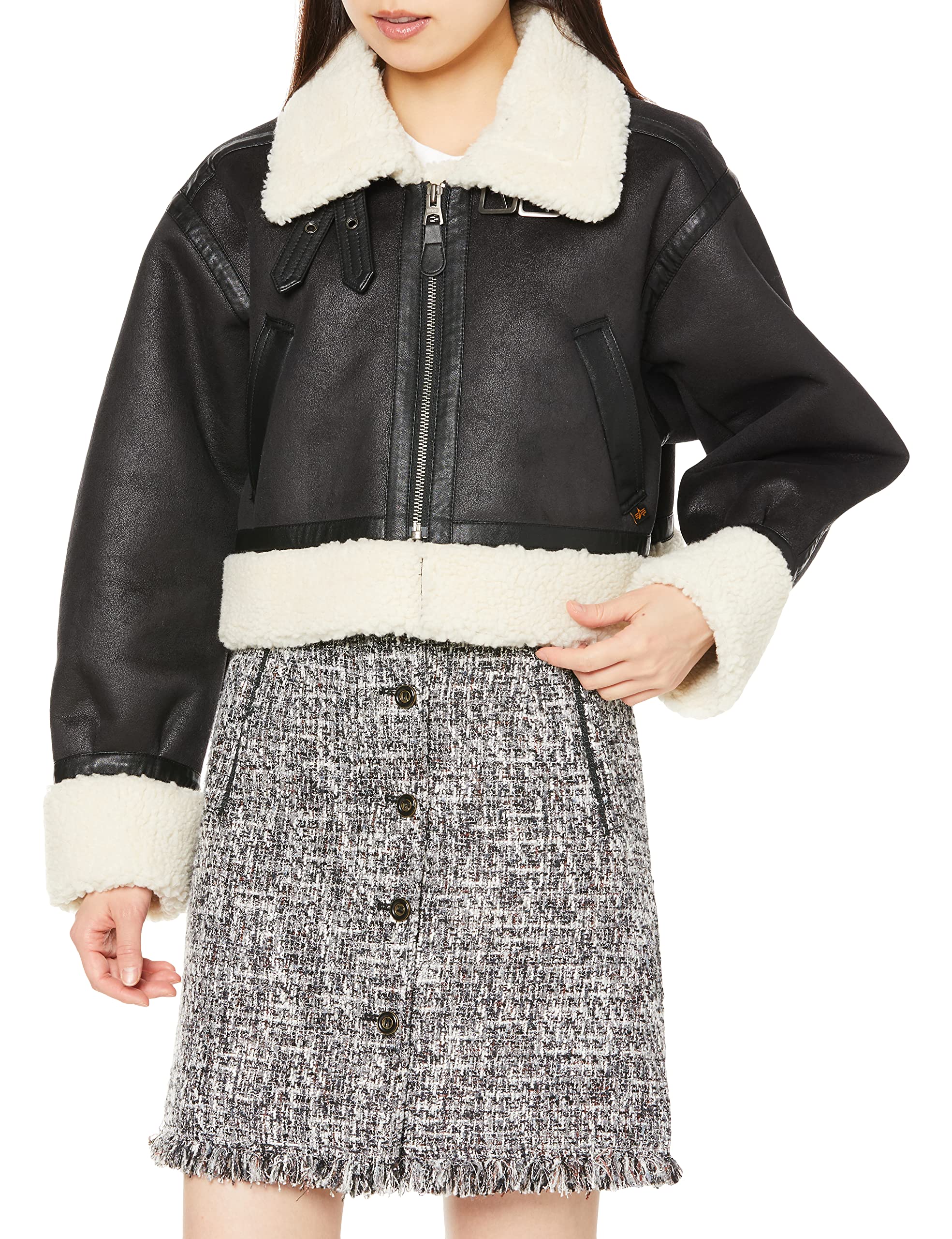 Amazon.co.jp: [スナイデル] ALPHA B-3 ショートジャケット SWFJ225012