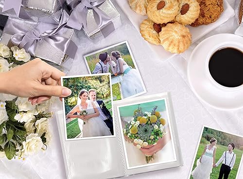 Miniatura 2 de Better Office Products 36 mini álbumes de fotos, 4 x 6 pulgadas, paquete de 12, cubierta flexible con insertos decorativos extraíbles, cubierta