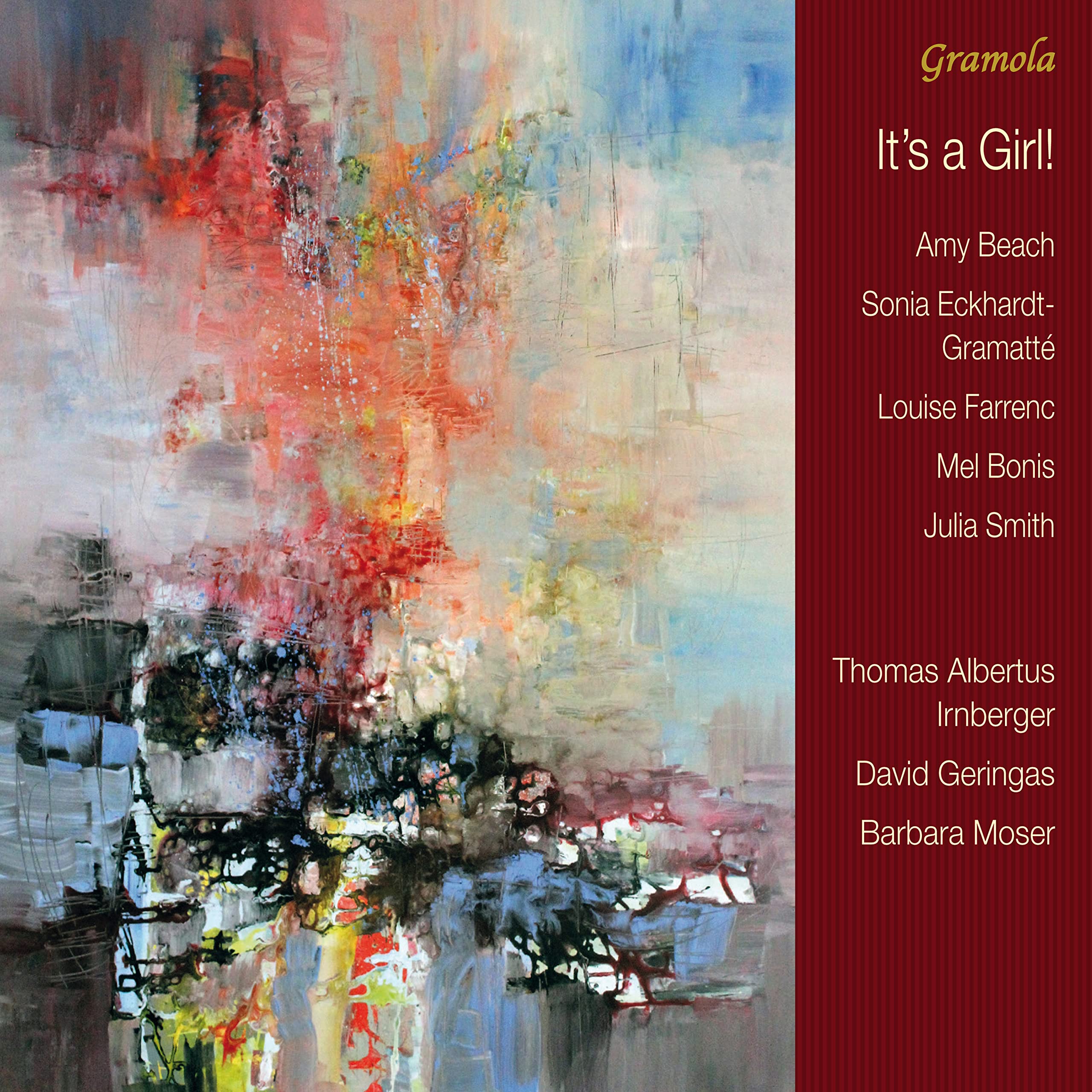 Amy Marcy Beach, Sonia Eckhardt-Gramatté, Louise Farrenc, Mélanie Hélène Bonis, Julia Frances Smith: It's a Girl! Piano