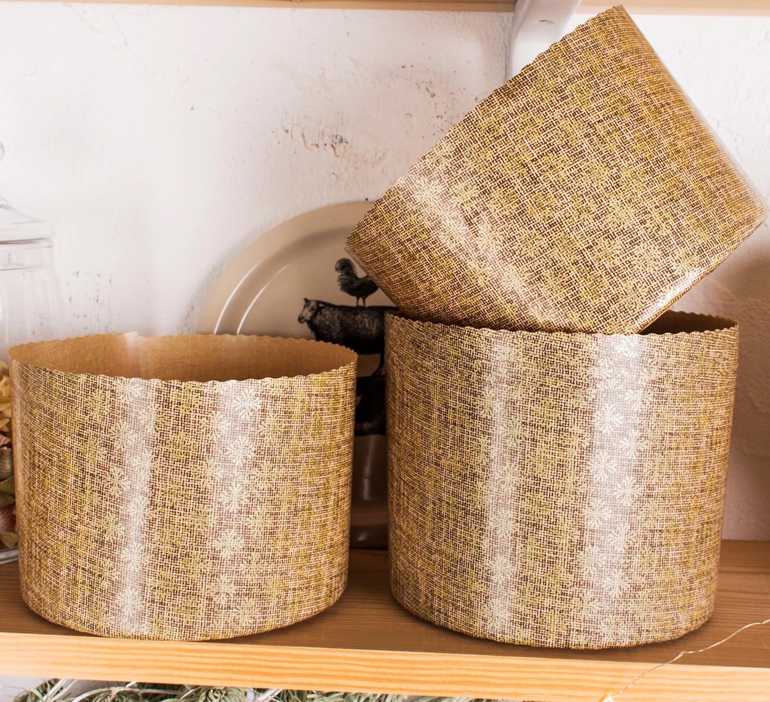 15 oz Paper Mold Large 12 Pack Non Stick Mold Pan W 5.05 x H