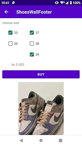 Shoes Wall Footer