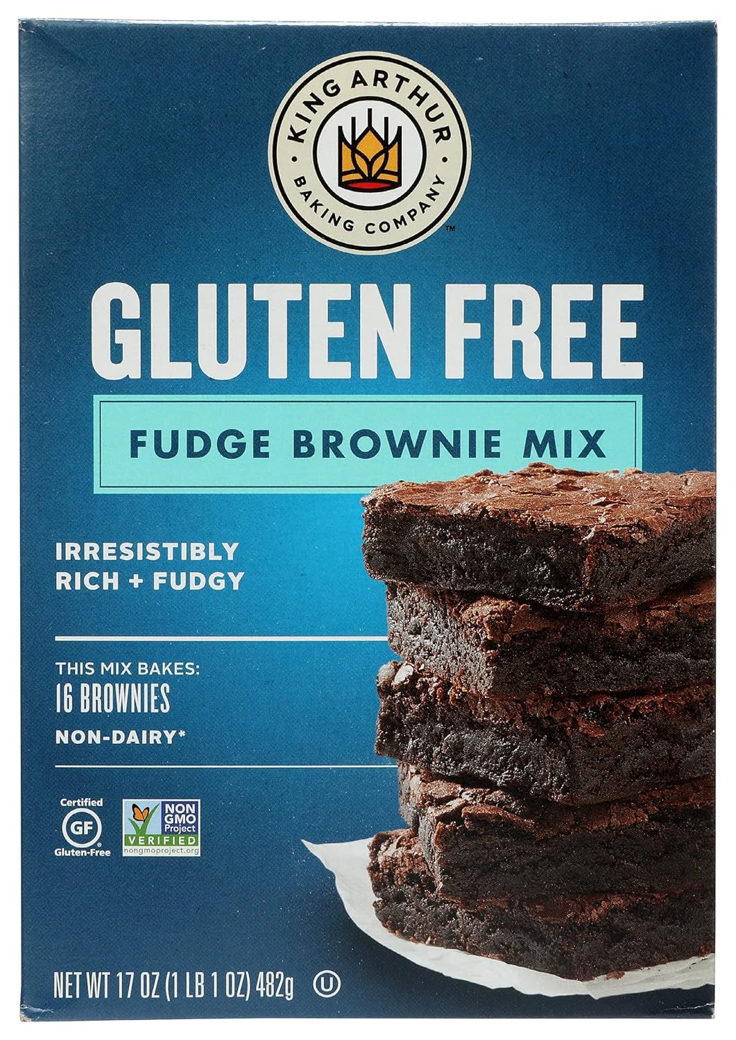 King Arthur, Gluten Free Brownie Mix, 17 Ounce Baby Food