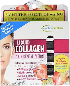 Applied Nutrition Liquid Collagen Skin Revitalization 10 Count 3.35 Fl Ounce