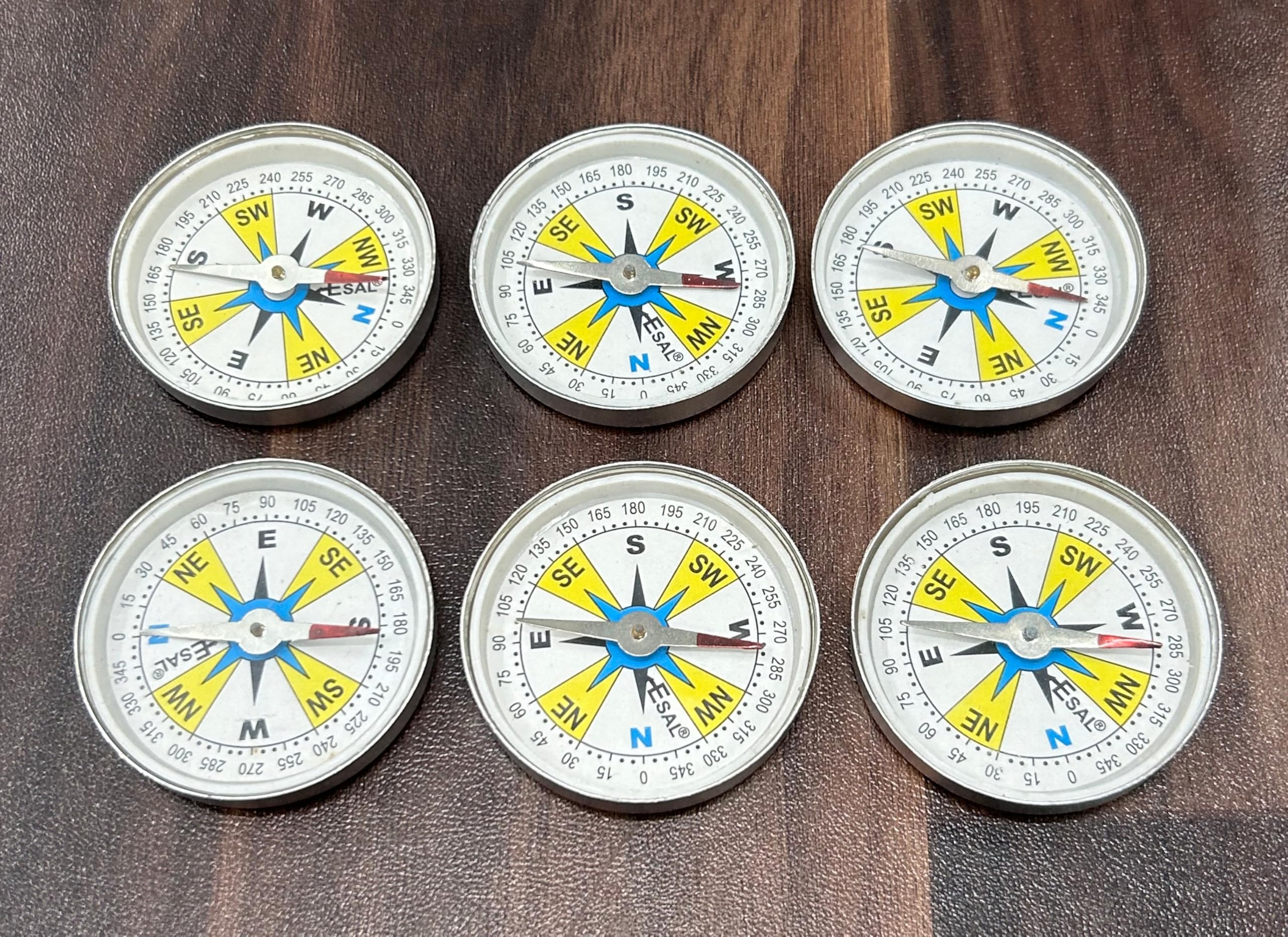 DT Science House Magnetic Compass 2 inch for Laboratory Pack of 4
