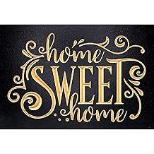 Home Sweet Home Kitchen Decor Sign - 6 x 9 inch - Wooden Kitchen Decor - Kitchen Wall Art - Farmhouse Kitchen Decor - Pictures for Home Wall Decor - Cute House Decoration - True Stock Studios