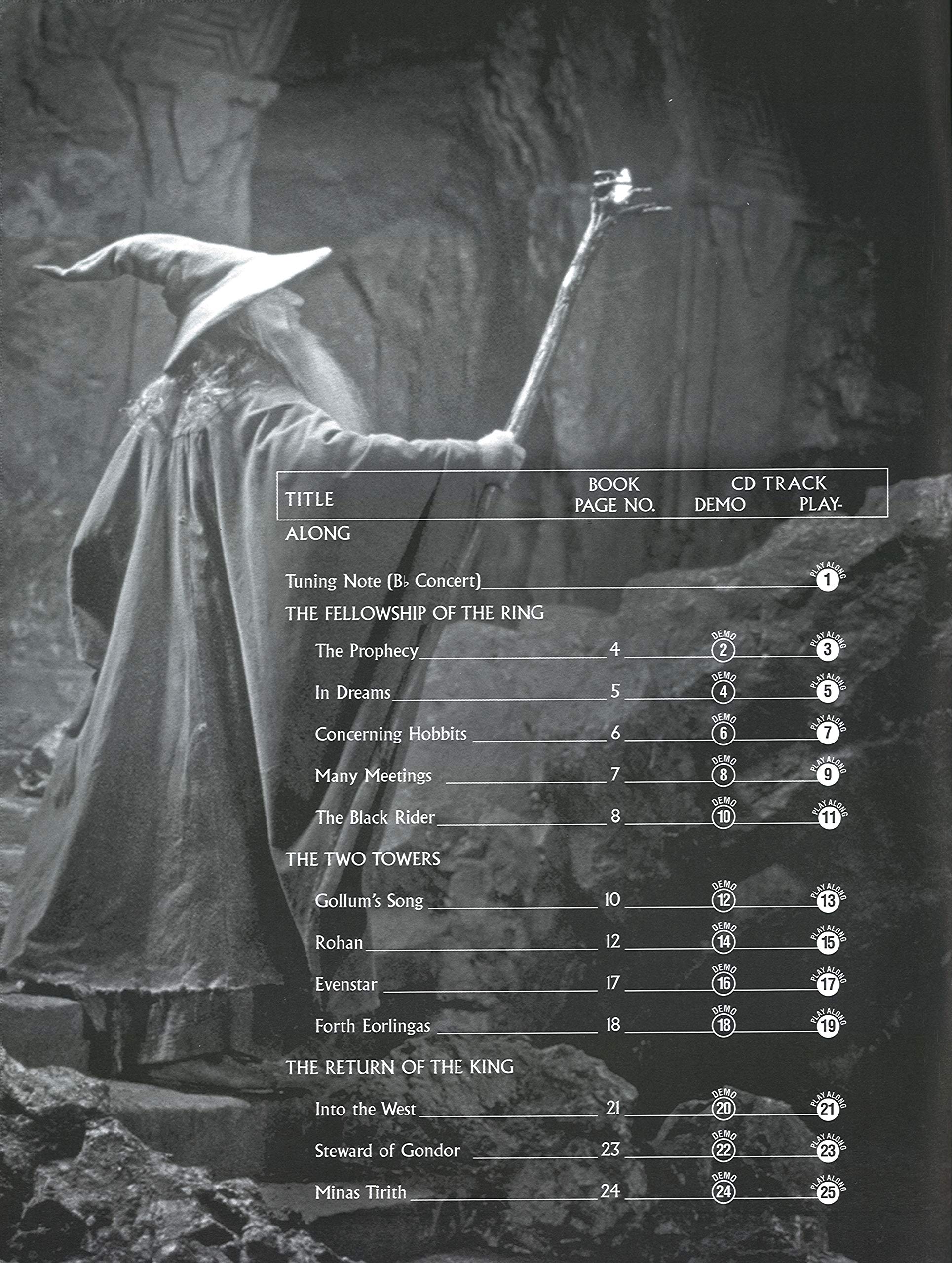 The Lord of the Rings: Instrumental Solos: Alto Sax