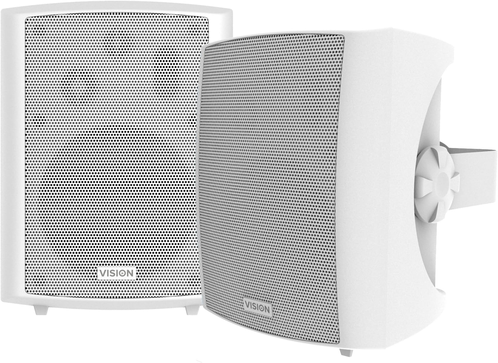 5.25" Pair White Wall Speakers