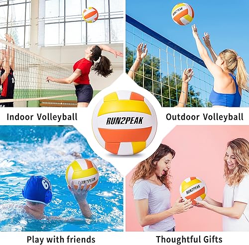 Miniatura 4 de Pelota de voleibol suave al tacto, regalos para adolescentes, niñas, niños, jóvenes, equipos principiantes, pelotas de voleibol duraderas para